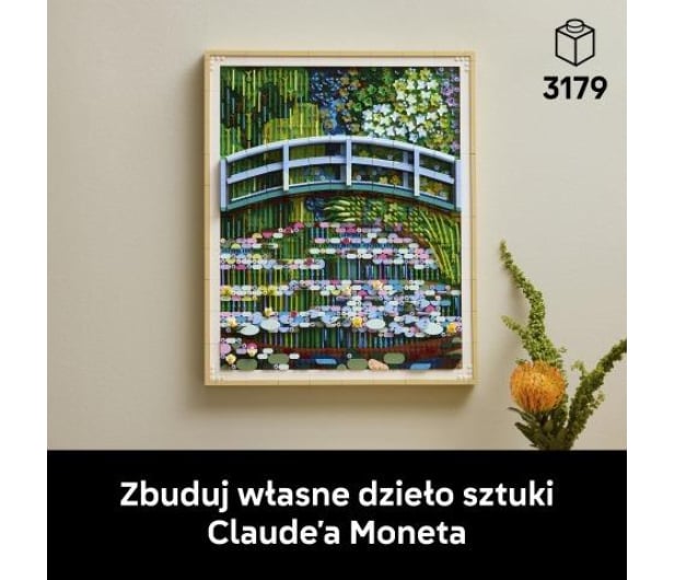 LEGO ART 31220 Claude Monet — Most nad stawem z liliami wodnymi - 1517895 - zdjęcie 4